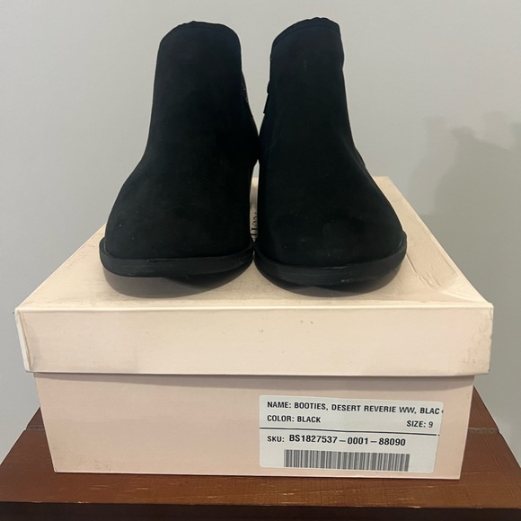 JustFab Desert Reverie Black Bootie 9 Wide - Picture 4 of 4